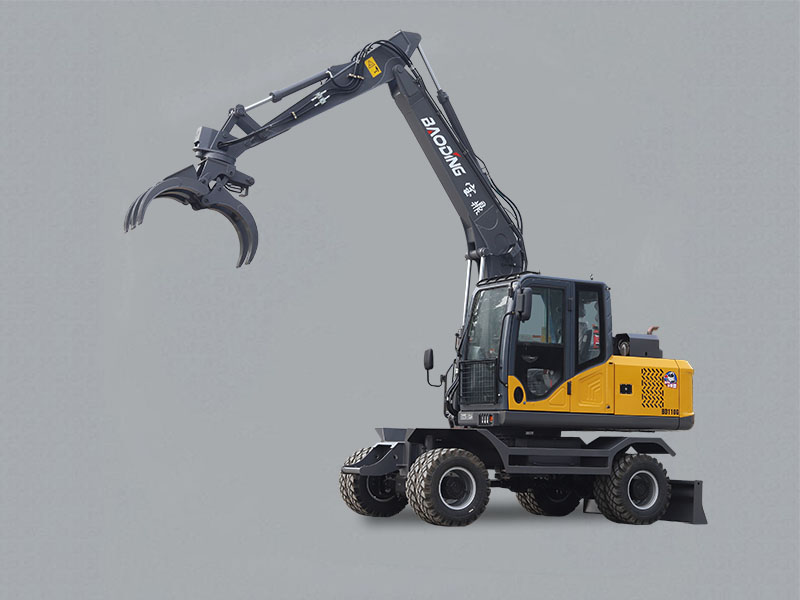 寶鼎BD110G輪式抓木機(jī)